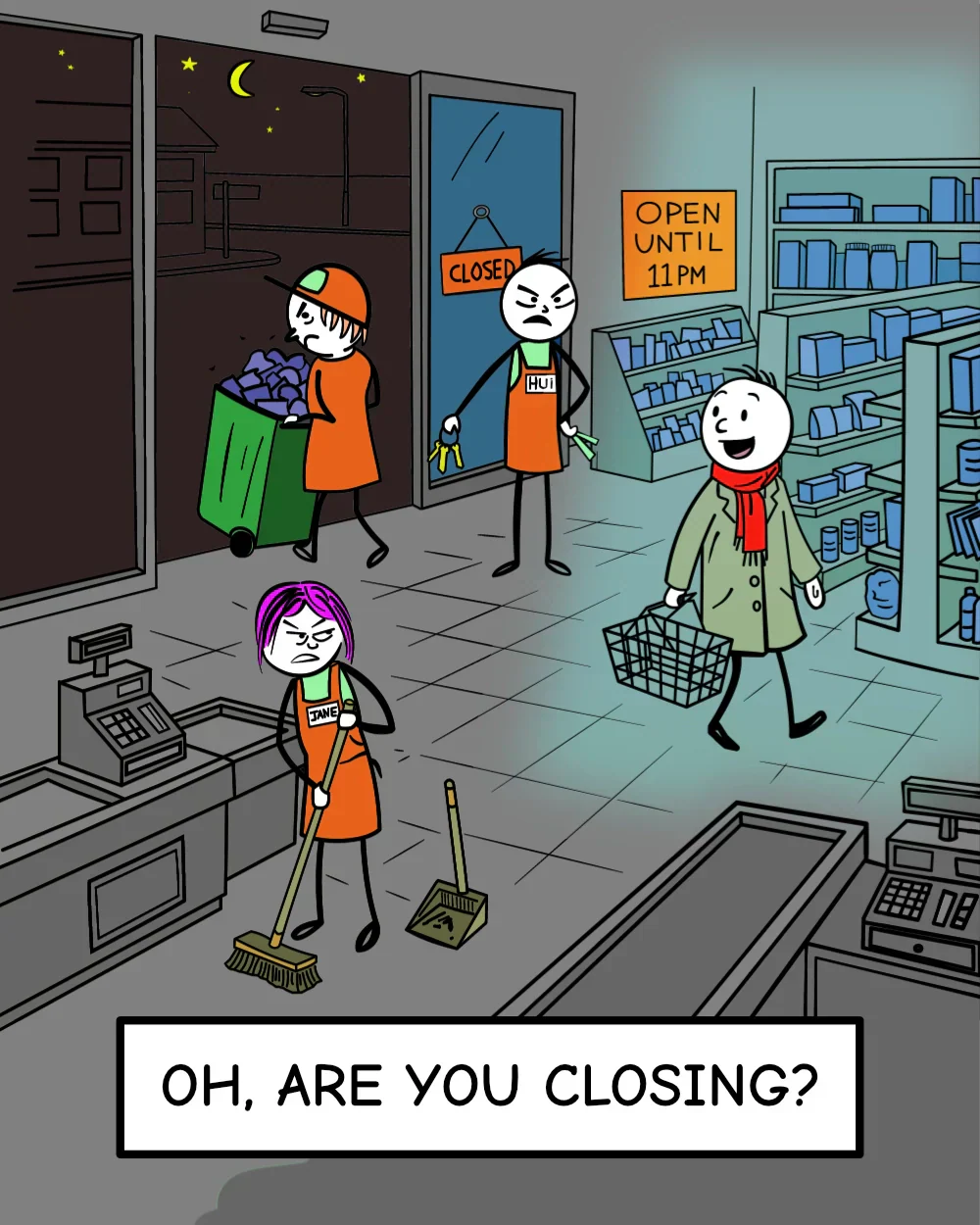 How to Deal With That Annoying Customer Who Came In 5 Minutes Before Closing