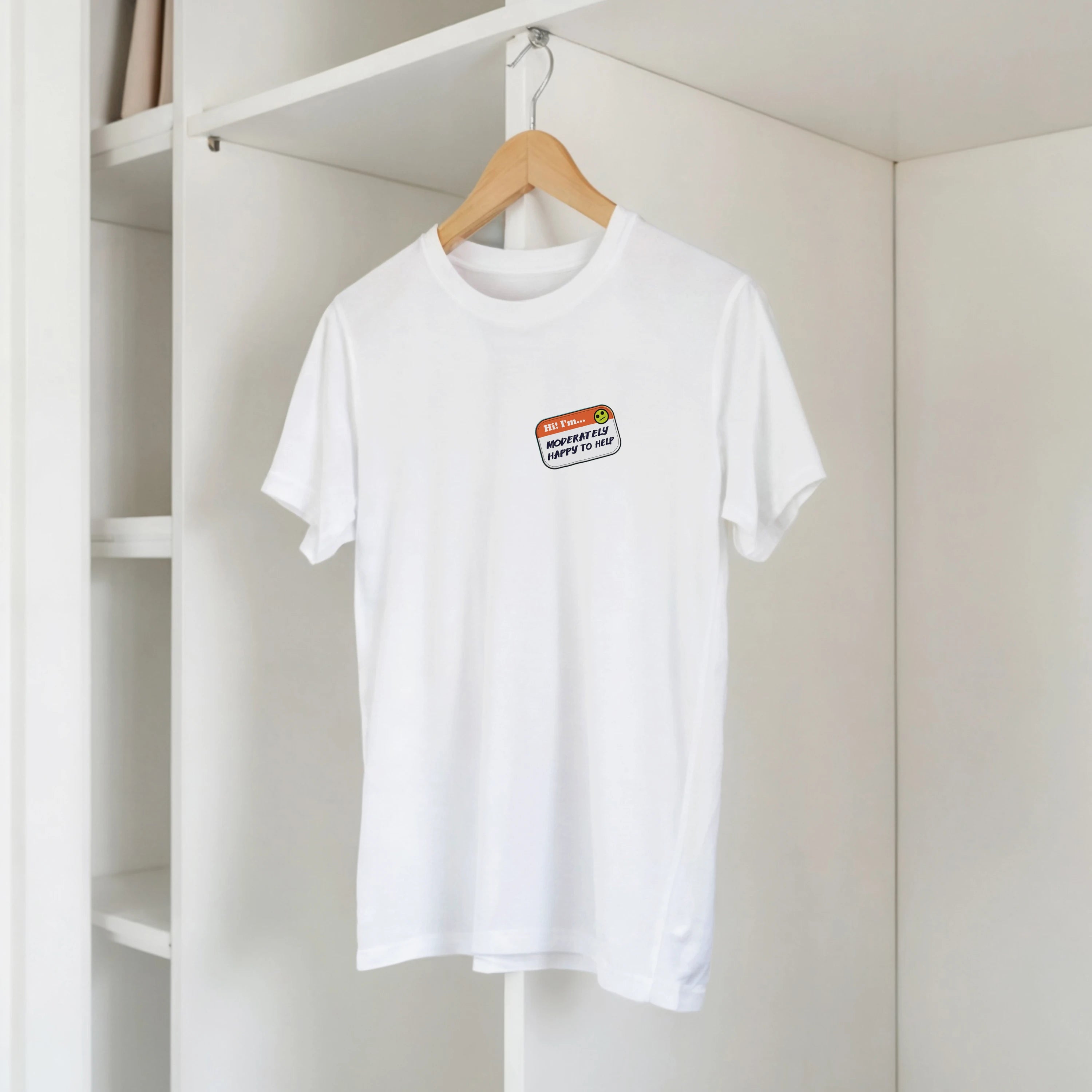 Moderately Happy to Help T-Shirt