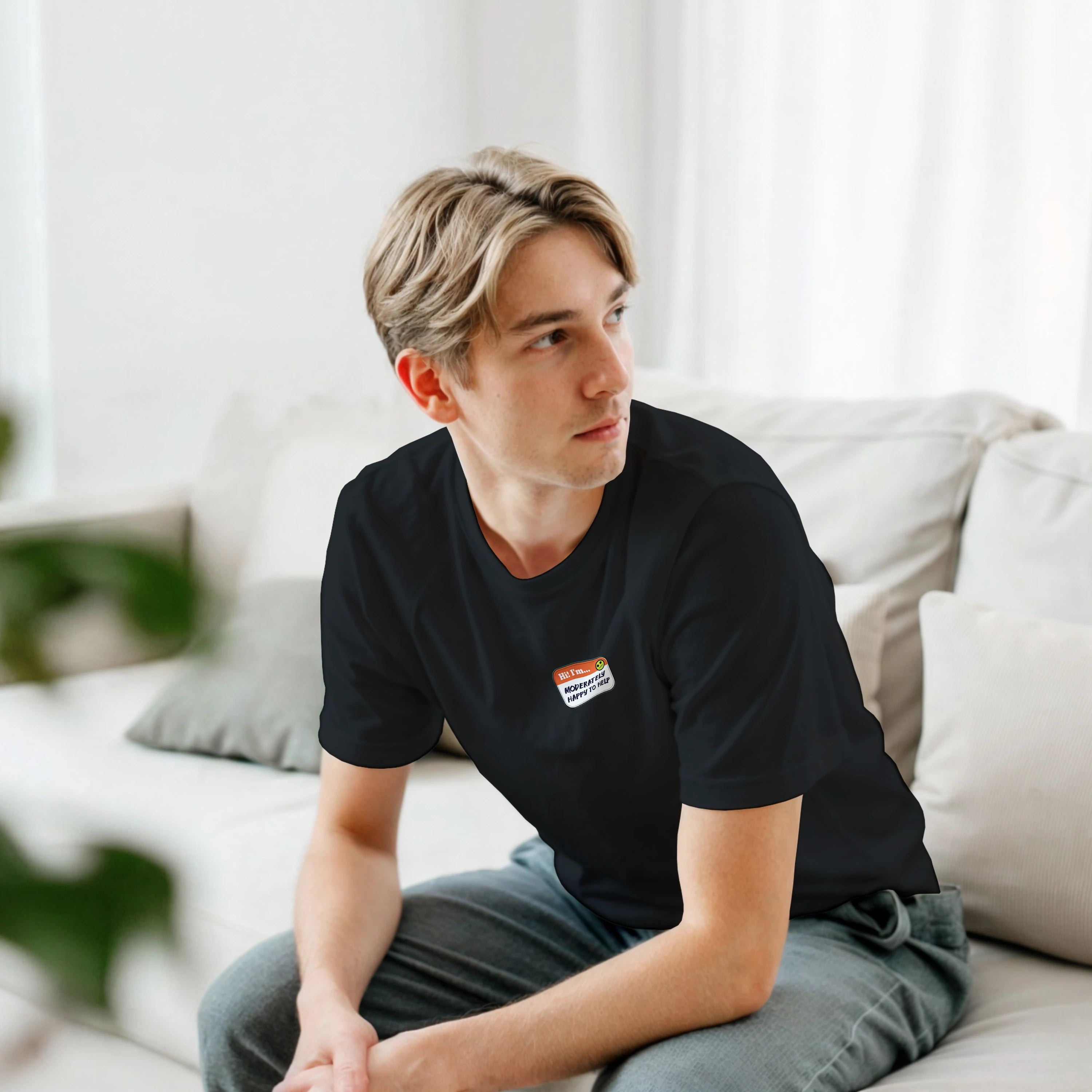 Moderately Happy to Help T-Shirt